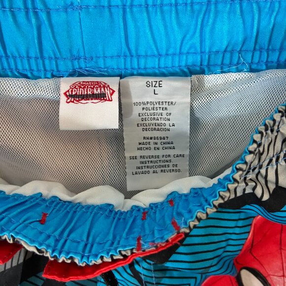 Marvel Spiderman Boy's Swim Trunks Size L 26 in. Waist New w/o Tags - Picture 4 of 5
